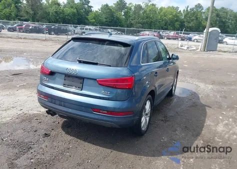 2016 Audi Q3 2.0T Premium Plus from USA, damaged, VIN WA1EFCFS8GR014226